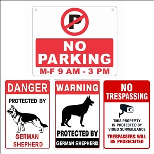 Custom Street Metal Signs